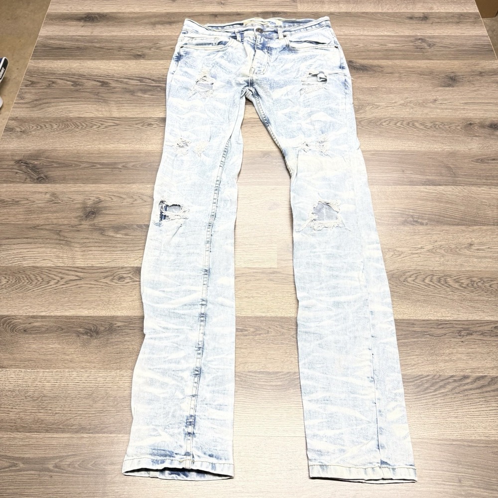 Evolution In Design Distressed Skinny Jeans Men's 34x32 Streetwear